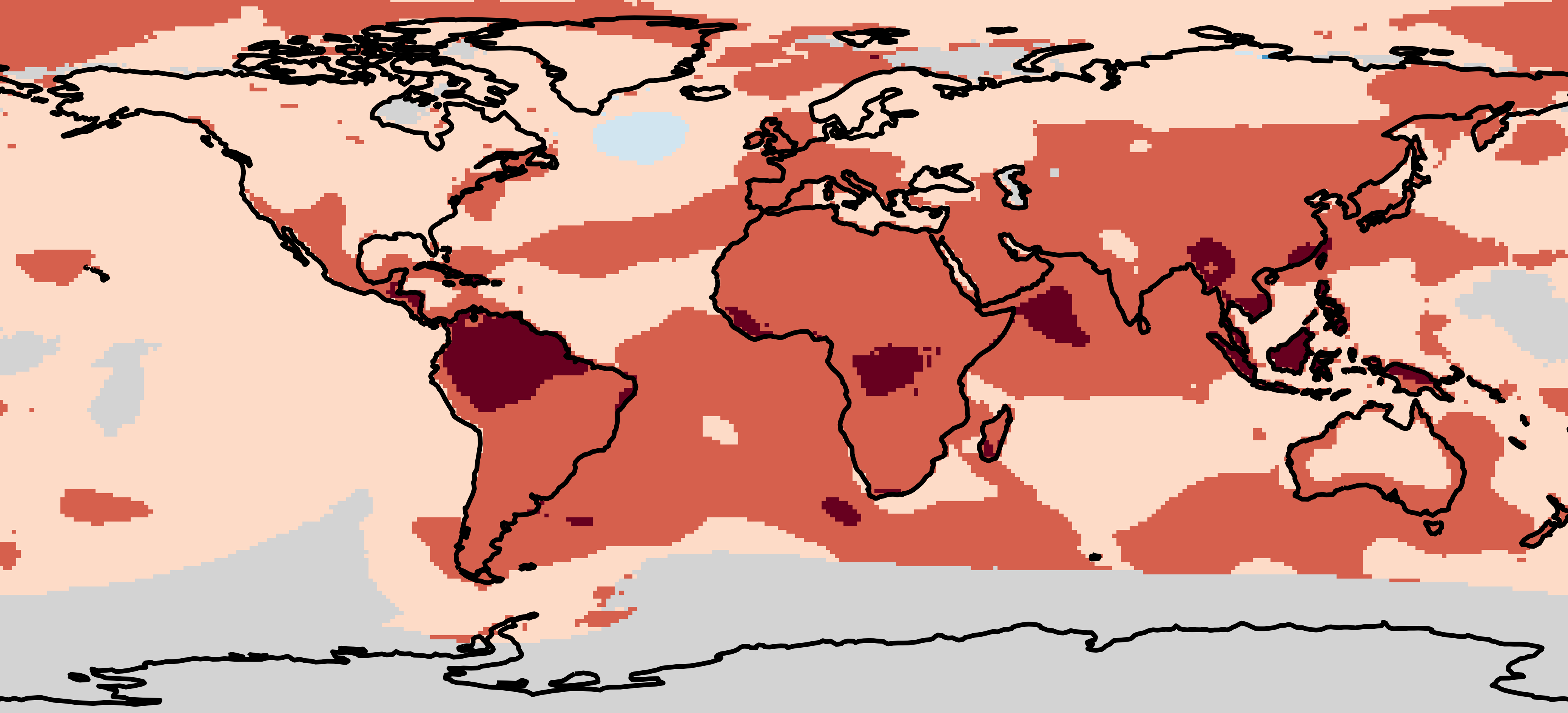 Map of the world showing hot spots Map of the world showing hot spots